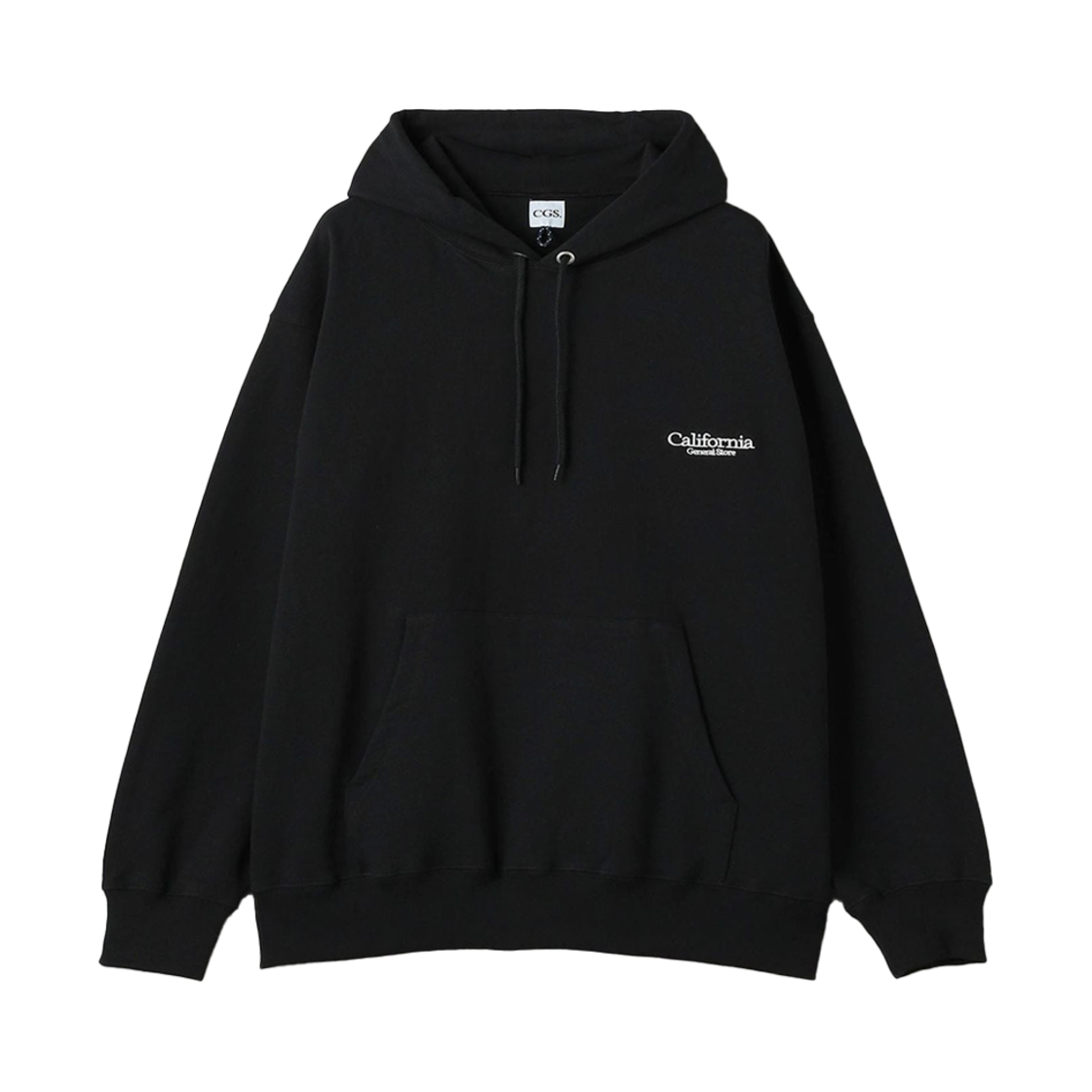[KREAM 단독] 캘리포니아 제너럴 스토어 오가닉 스웨트셔츠 후드 블랙 - 24FW([KREAM 단독] California General Store Organic Sweatshirt Hoodie Black - 24FW)