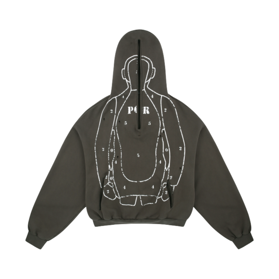 프로젝트 G/R 자이곤 후드 브라운(Project G/R Zygon Hoodie Brown)