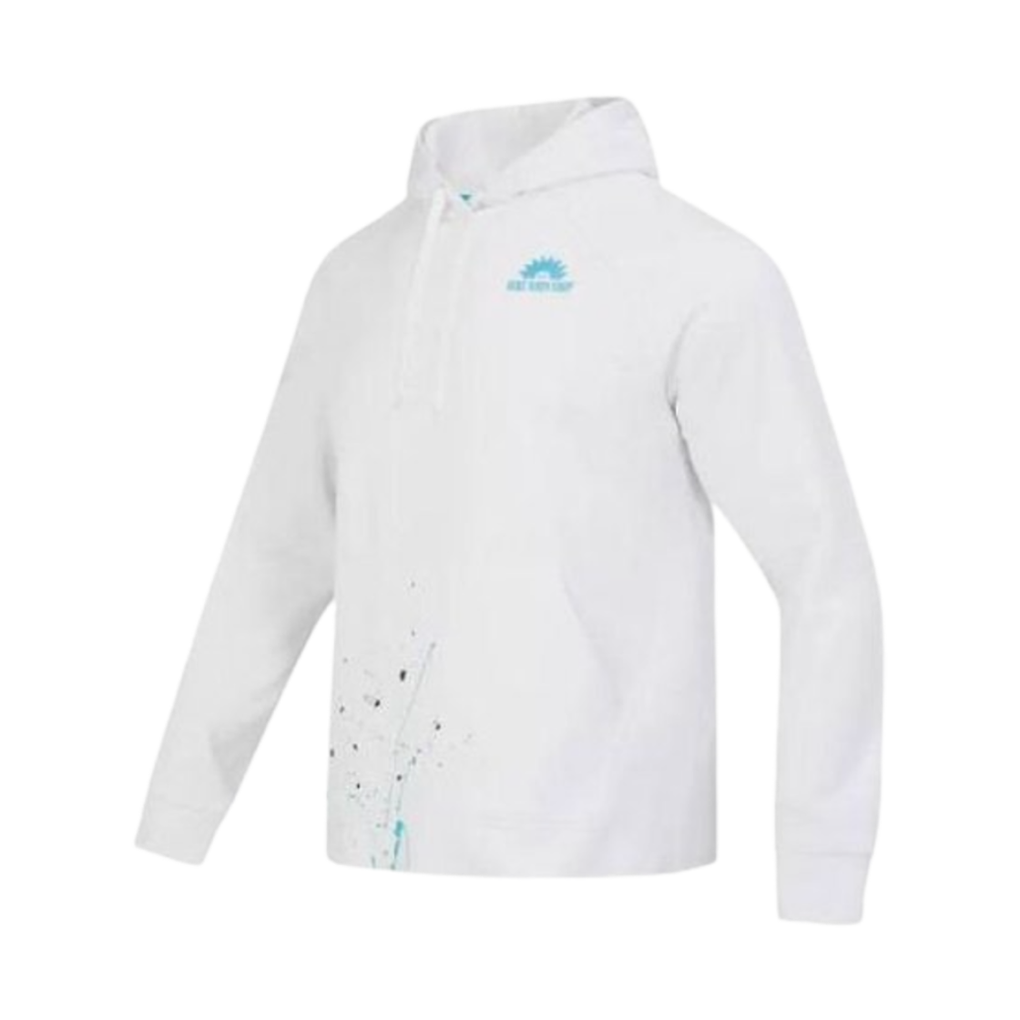 DV9907-121 Nike Therma-Fit Fleece Fitness Top Summit White Baltic Blue - Asia