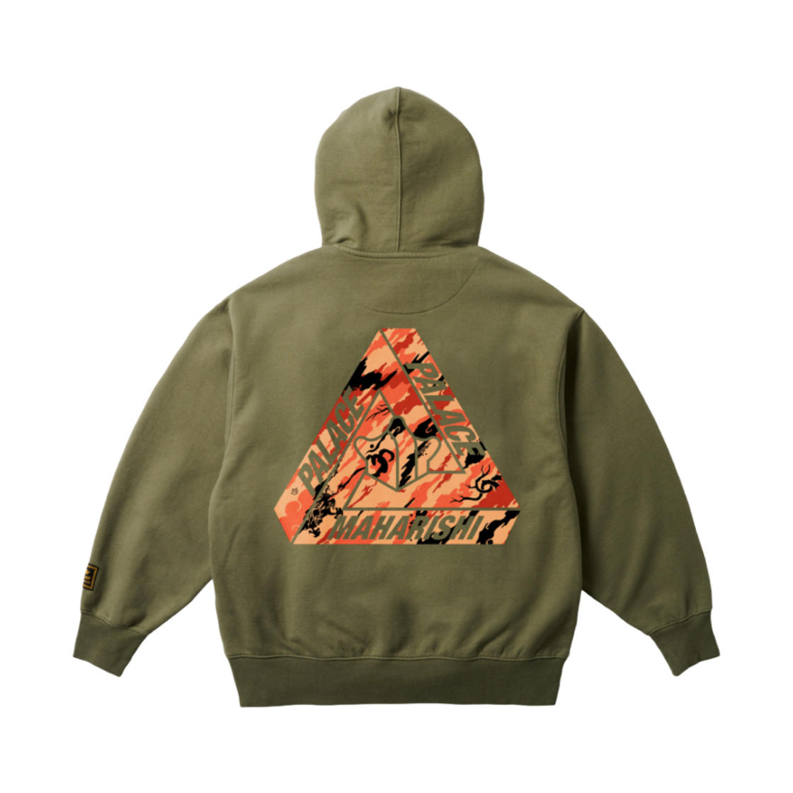 팔라스 x 마하리시 트라이본사이 DPM 후드 올리브 - 25SS(Palace x Maharishi Tri-Bonsai DPM Hood Olive - 25SS)