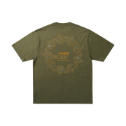Palace x Maharishi Templea Star T-Shirt Olive - 25SS