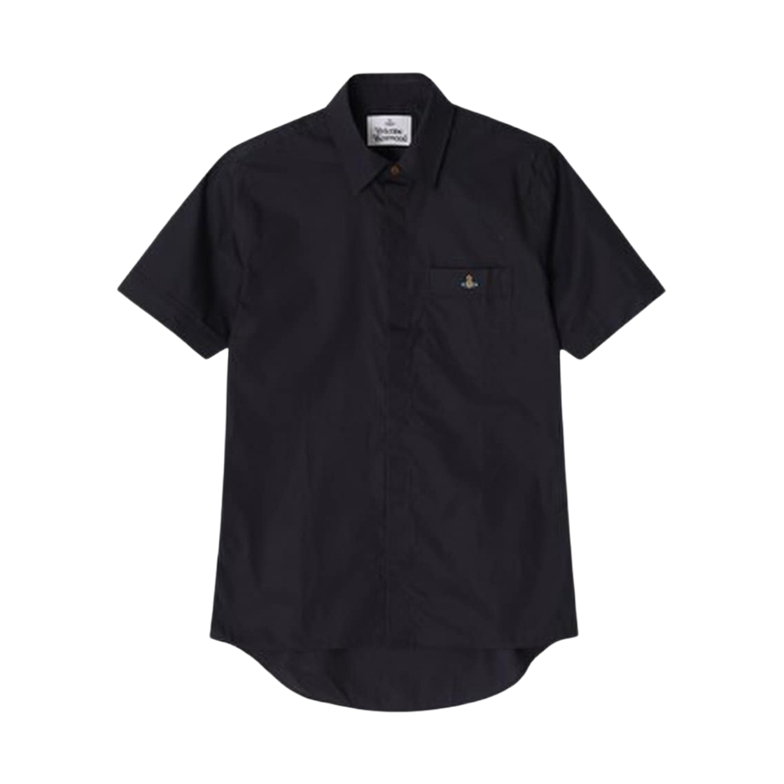 24010004-W009Q-N401 Vivienne Westwood Classic Cotton Shirt Black