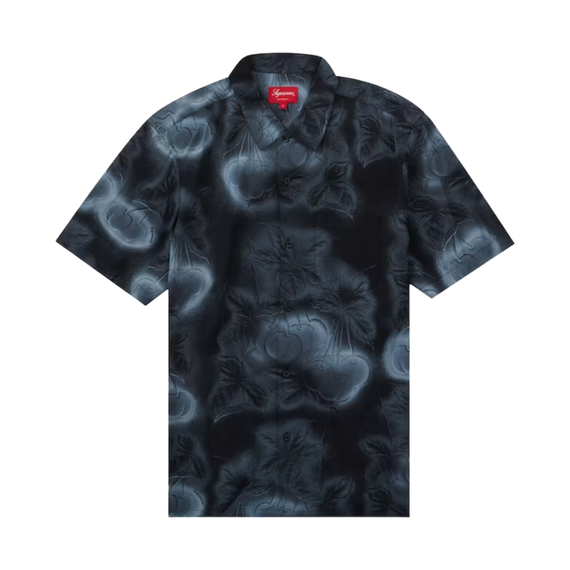 슈프림 체리 숏슬리브 셔츠 블랙 - 23SS(Supreme Cherries S/S Shirt Black - 23SS) - 1