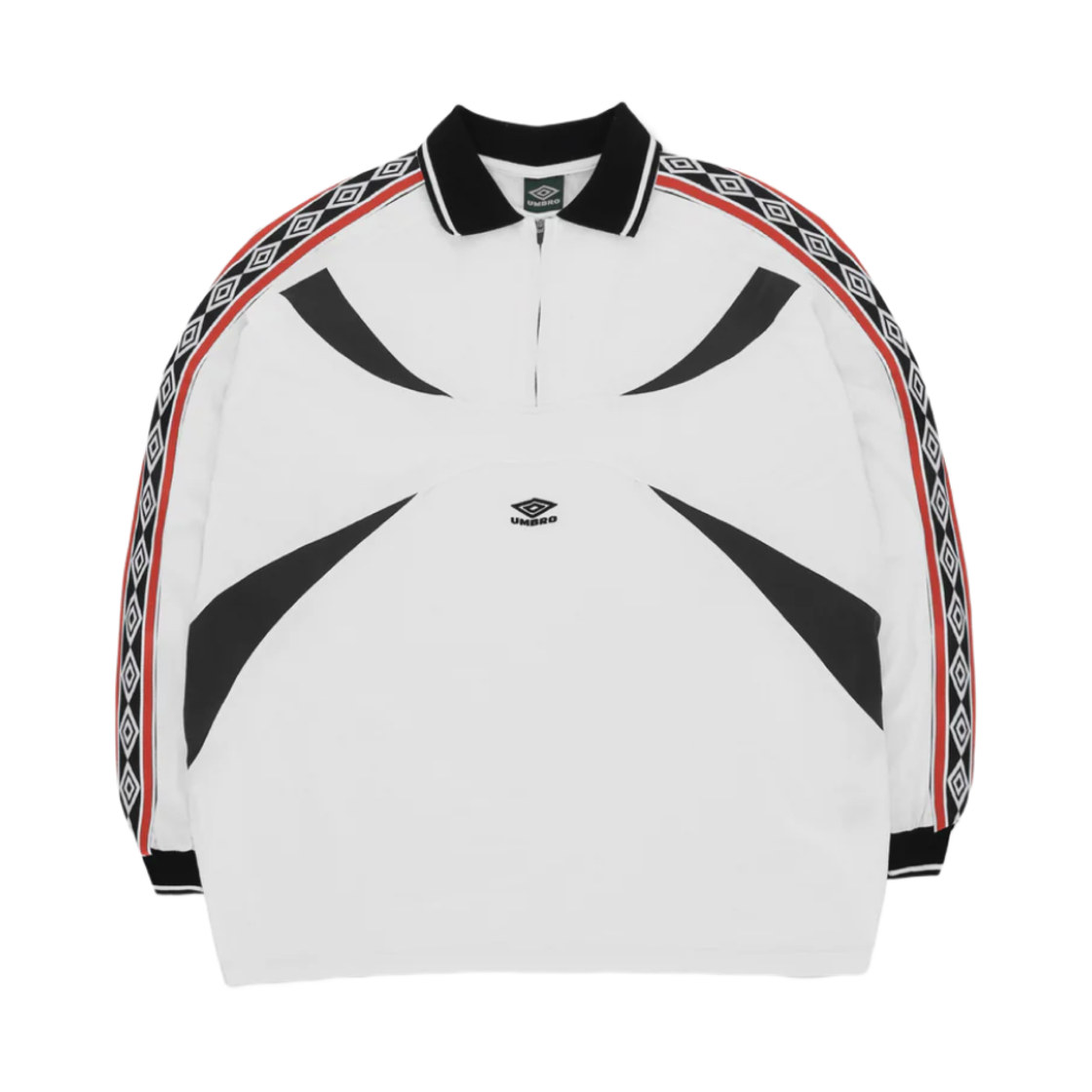 엄브로 x 슬램잼 테이프드 폴로 화이트(Umbro x Slam Jam Taped Polo White)