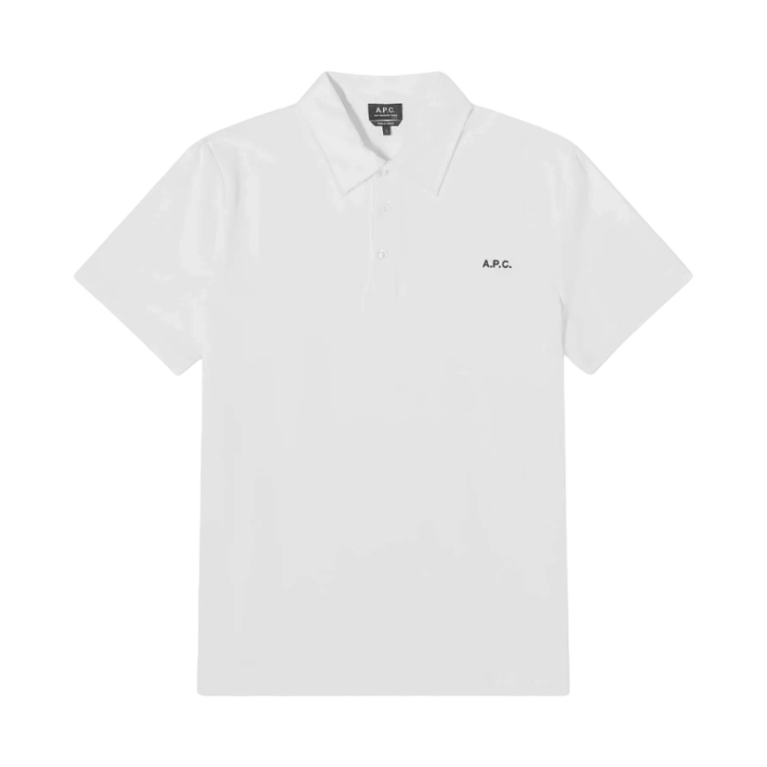 아페쎄 카터 폴로 셔츠 화이트(A.P.C. Carter Polo Shirt White)