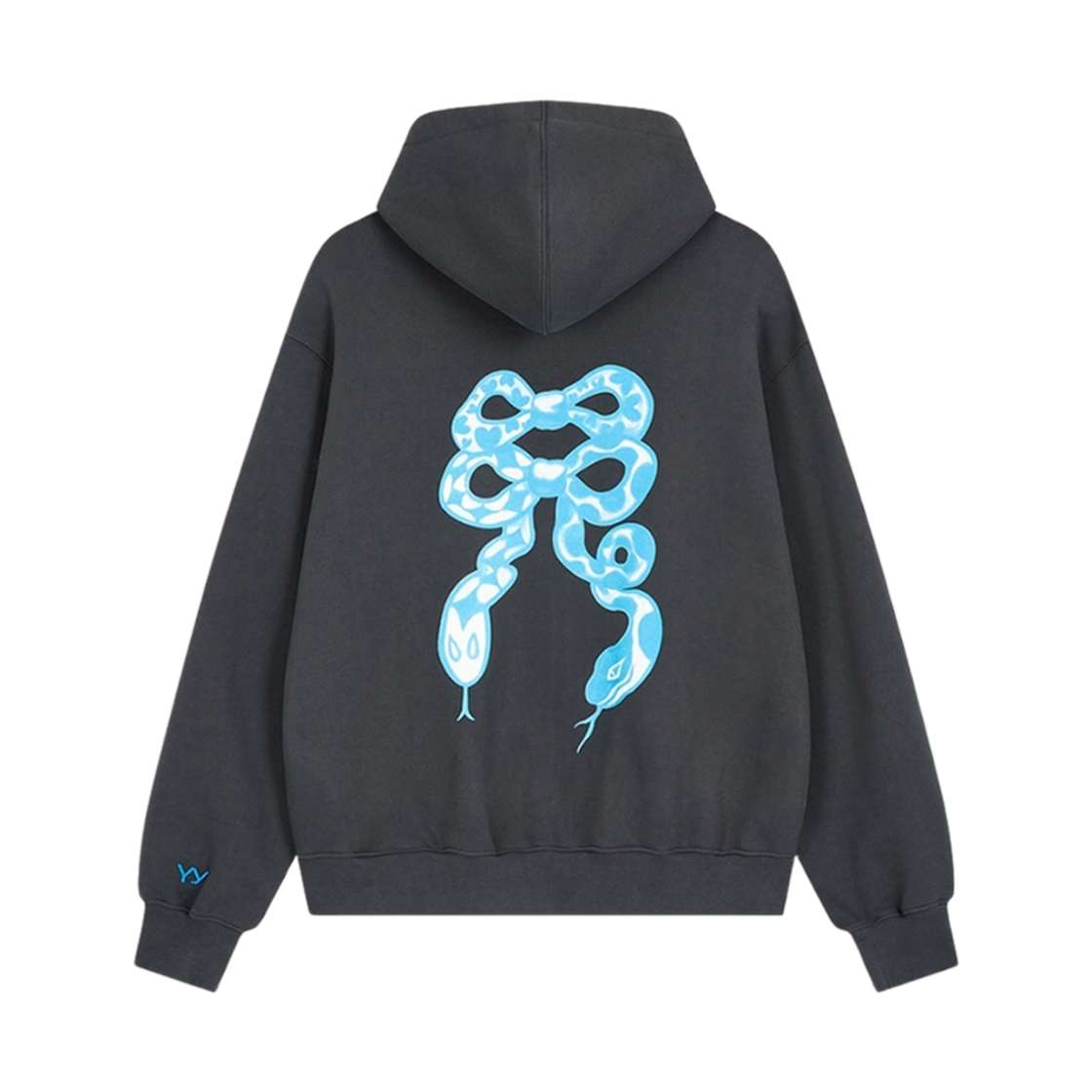 오픈 Yy 블루 리본 스네이크 후드 차콜(Open Yy Blue Ribbon Snake Hoodie Charcoal) - 2
