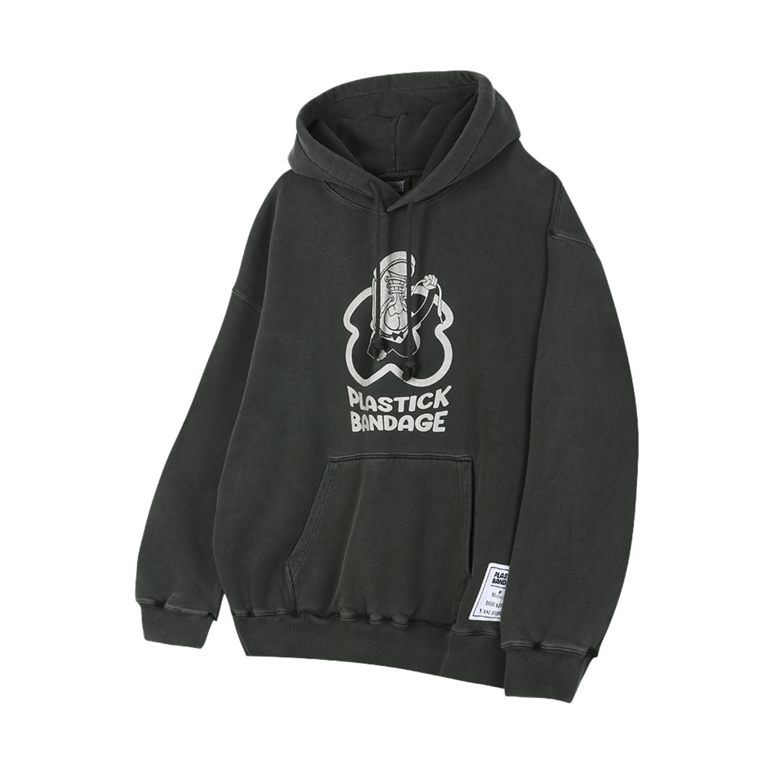 PMH PB X Mihara Yasuhiro Hoodie Pigment Black