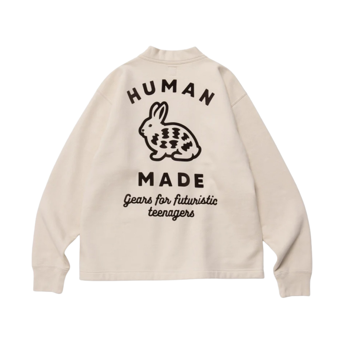 휴먼 메이드 스웨트 가디건 베이지(Human Made Sweat Cardigan Beige) - 1