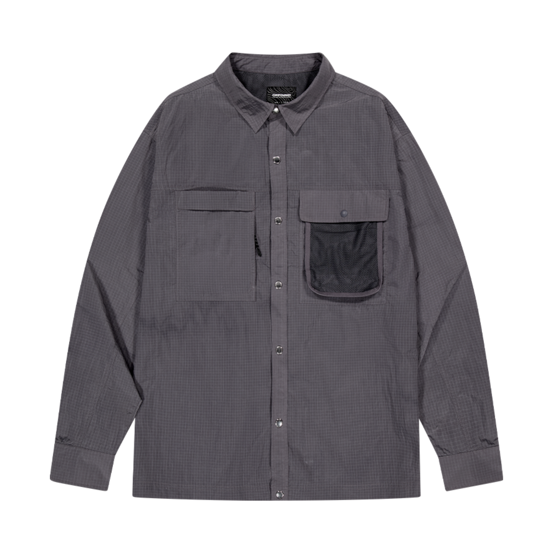 24Q1ODUSH18DG OFFGRID OG Core Double Pocket Shirt Dark Grey