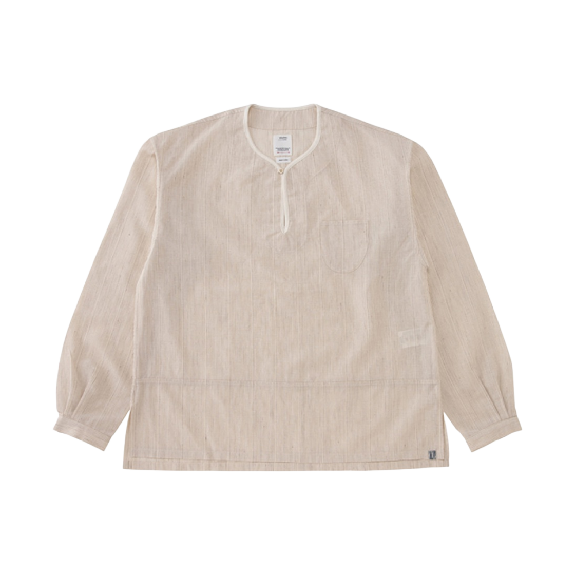 비즈빔 튜닉 P.O. 산토메 아이보리 - 23SS(Visvim Tunic P.O. Santome Ivory - 23SS) - 1