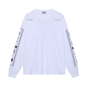 Cav Empt Mathematical Long Sleeve T-Shirt White - 23SS