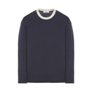 Stone Island 224X3 Stone Island Marina Long-Sleeve Crewneck T-Shirt Blue - 23FW