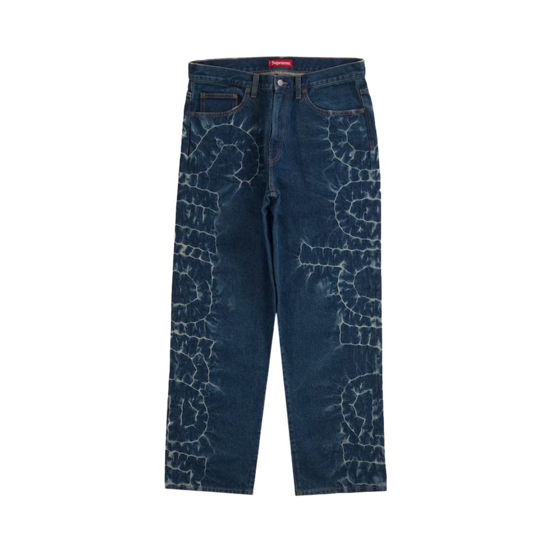 슈프림 시보리 루즈 핏 진 리지드 인디고 - 23SS