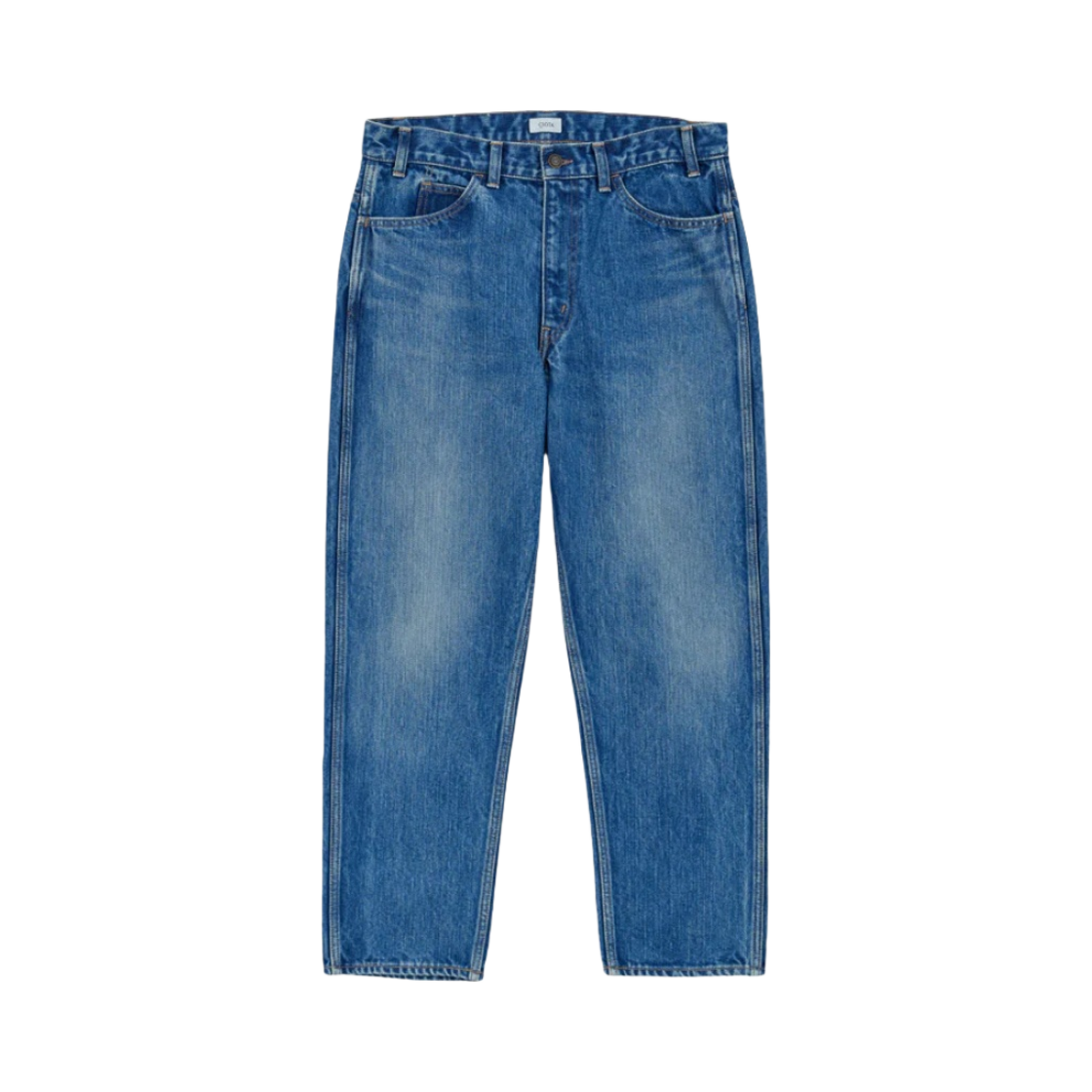 NPTM-1STB Ciota Slim 5 Pocket Pants Medium Dark Blue Damage