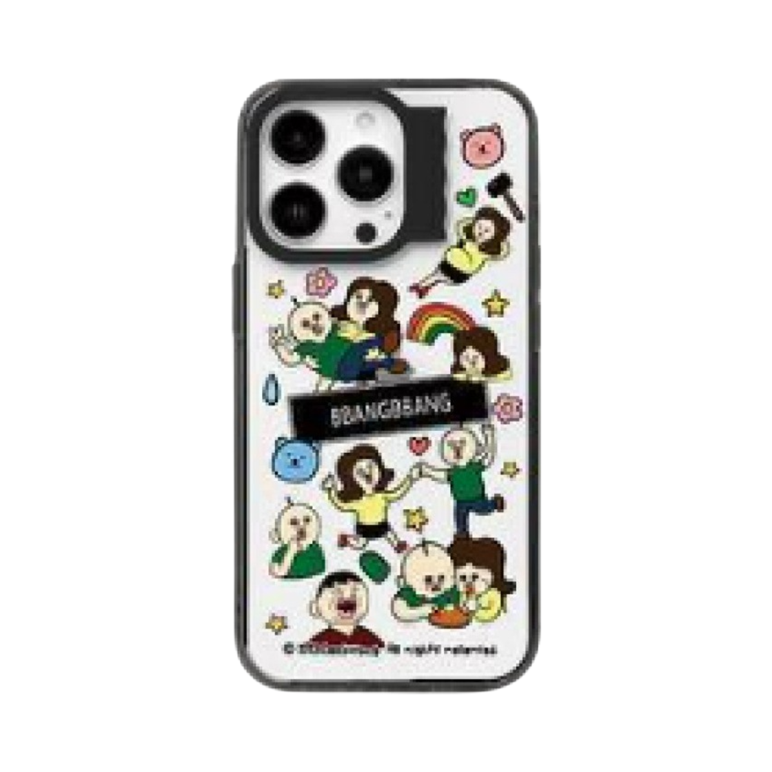 - Bbangbbang x Earpearp Okji Rainbow iPhone Case