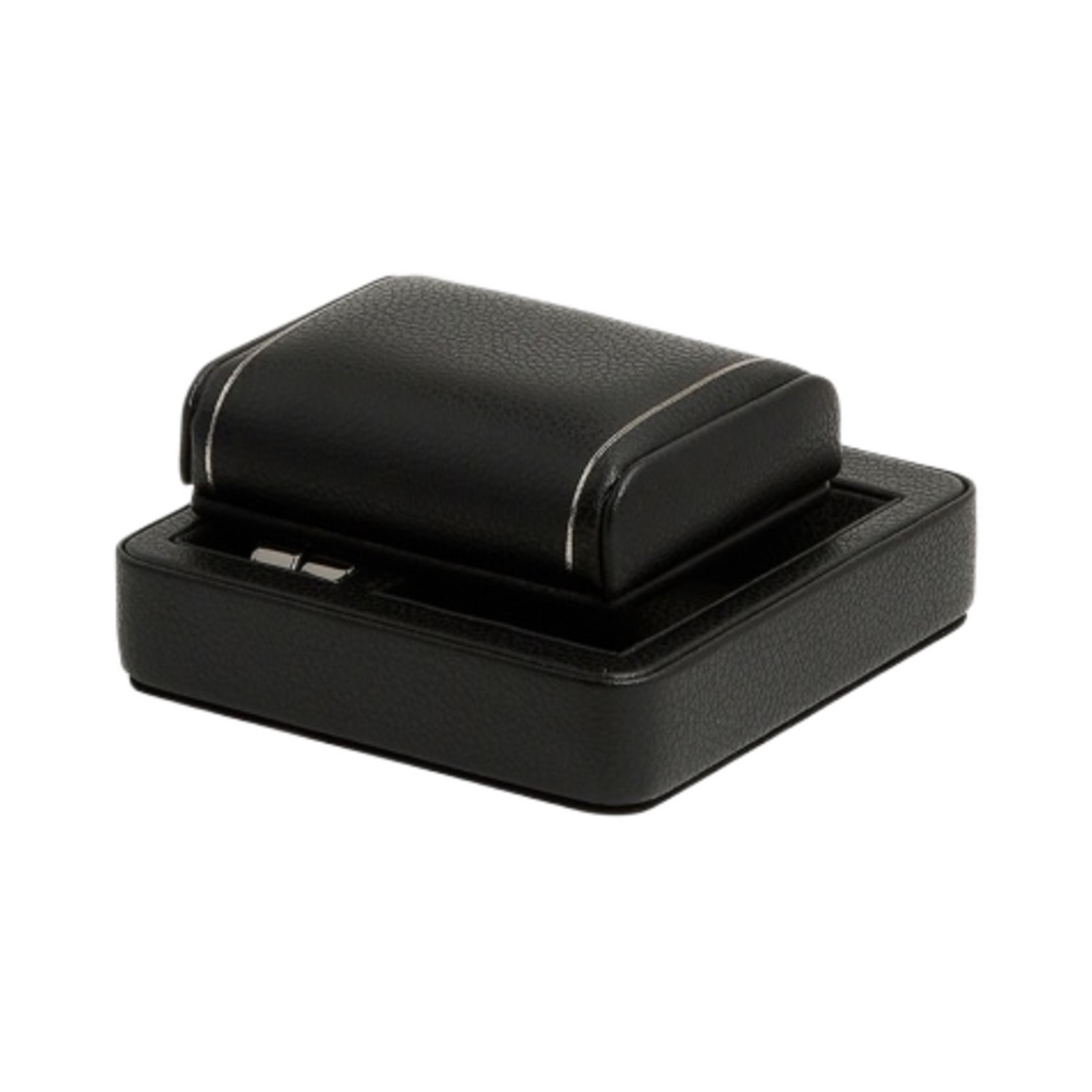 울프 1834 브리티쉬 레이싱 싱글 트래블 워치 스탠드 블랙(Wolf 1834 British Racing Single Travel Watch Stand Black) - 2