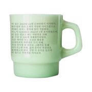 Meenoi Milk Glass