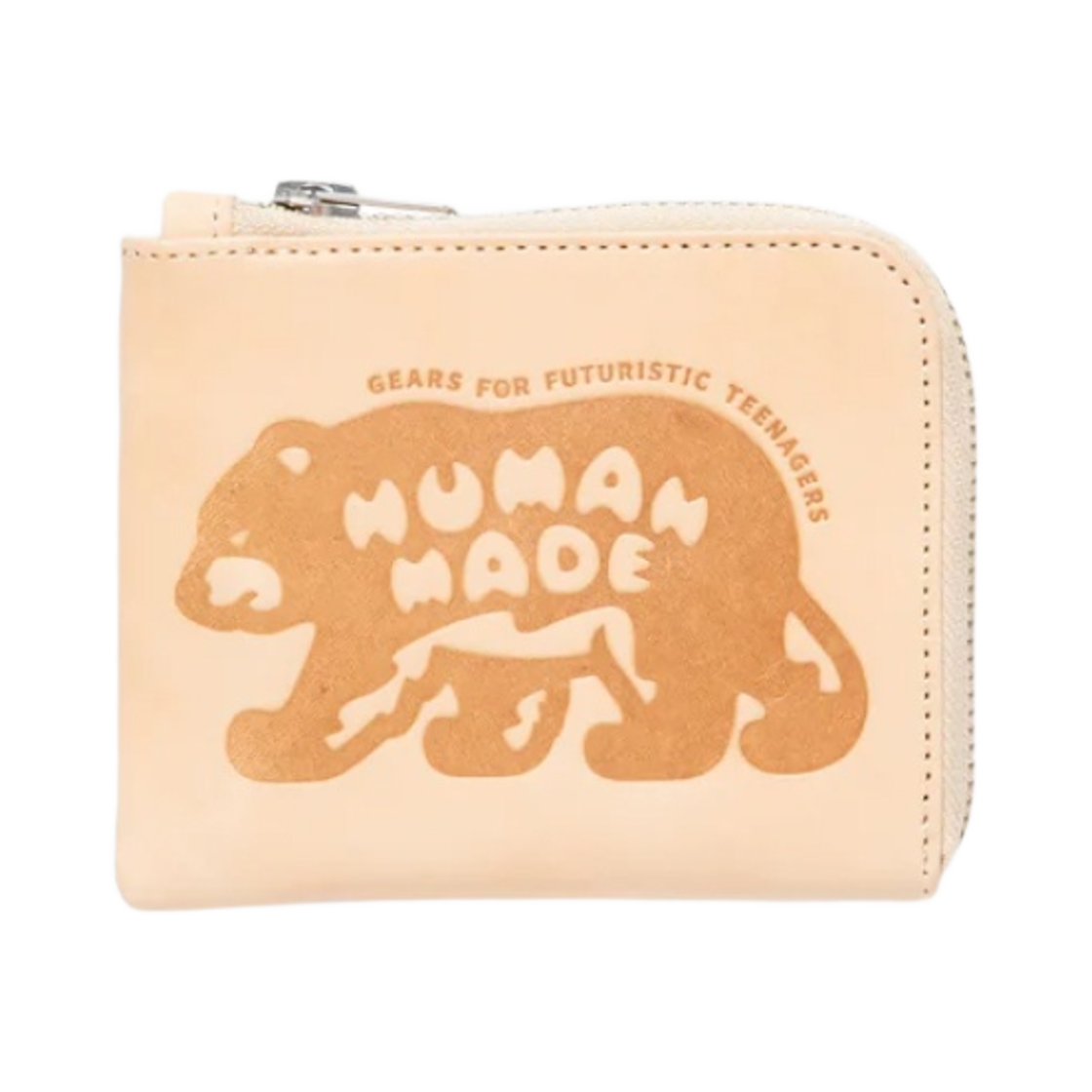 휴먼 메이드 레더 월렛 화이트(Human Made Leather Wallet White) - 1