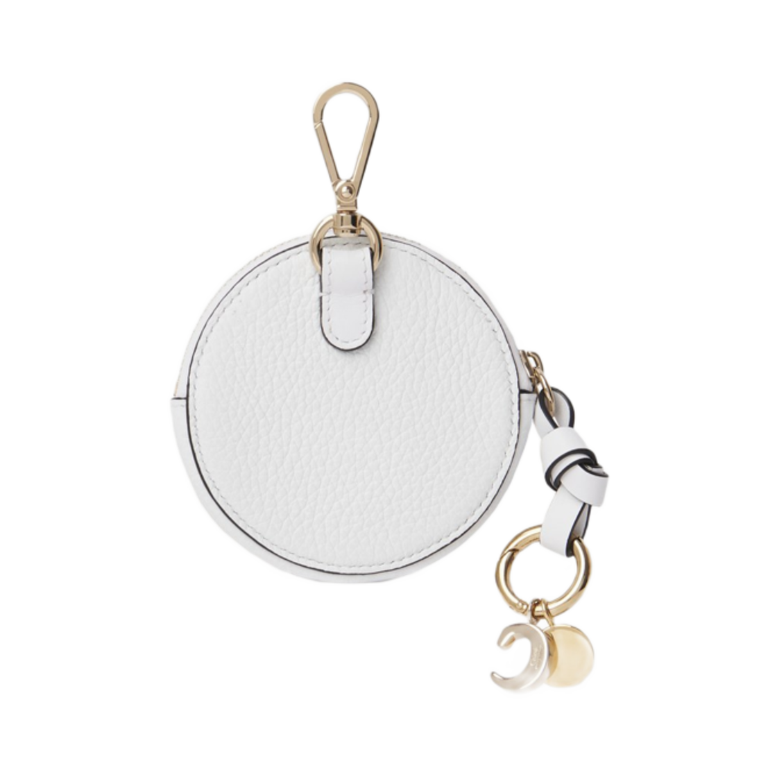 끌로에 알파벳 스몰 라운드 퍼스 크리스탈 화이트(Chloe Alphabet Small Round Purse Crystal White) - 2