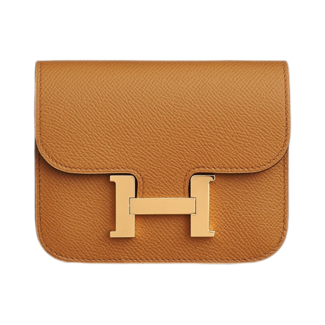 에르메스 콘스탄스 슬림 지갑 앱송 & 골드 하드웨어 토피(Hermes Constance Slim Wallet Epsom & Gold Toffee) - 1