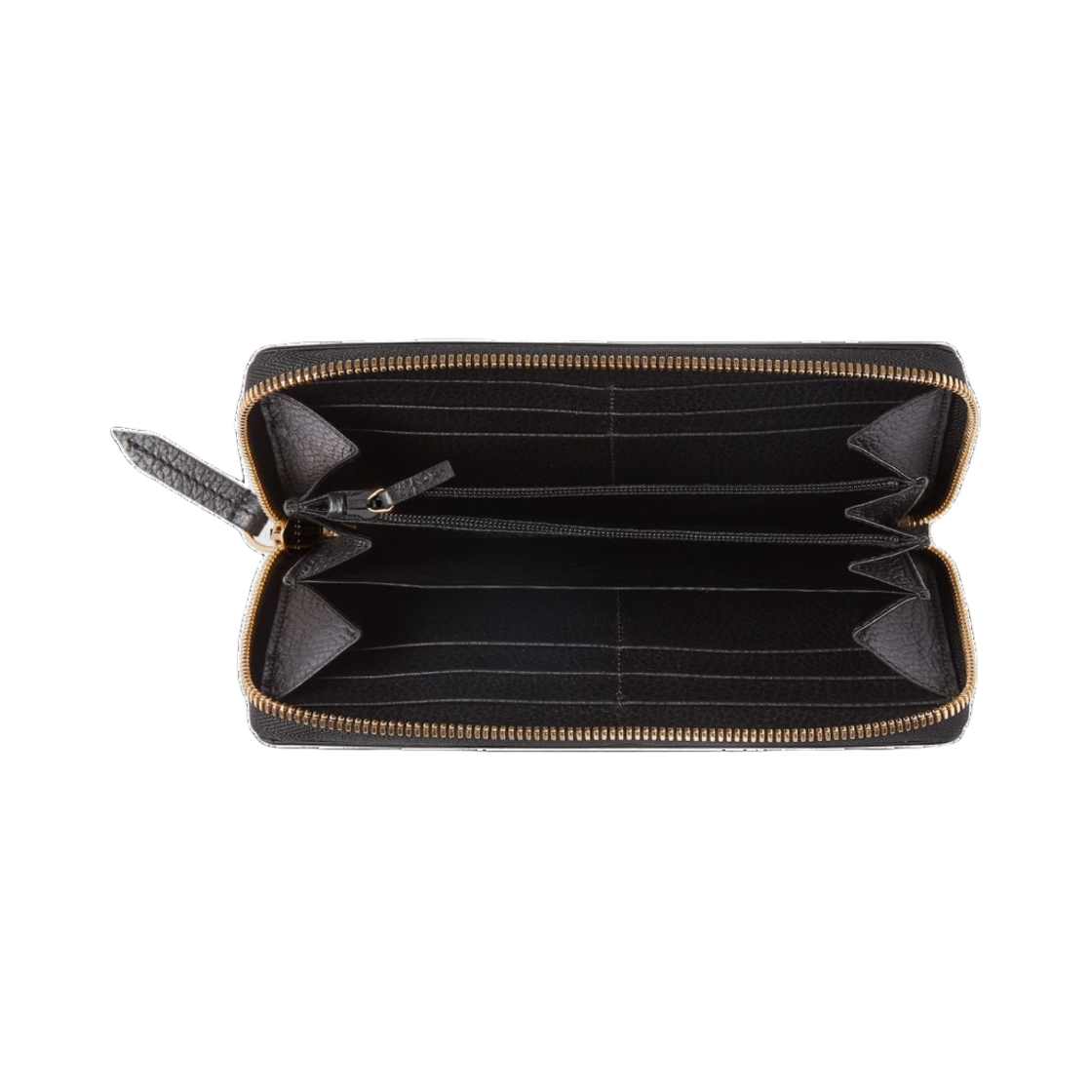 구찌 GG 마몽 집 어라운드 지갑 블랙 레더 GG 슈프림(Gucci GG Marmont Zip Around Wallet Black Leather GG Supreme) - 2