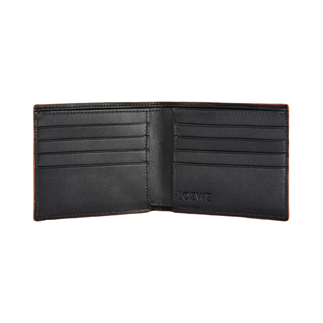 로에베 스무스 카프스킨 퍼즐 스티치 반지갑 블랙(Loewe Puzzle Stitches Bi-Fold Wallet in Smooth Calfskin Black) - 2
