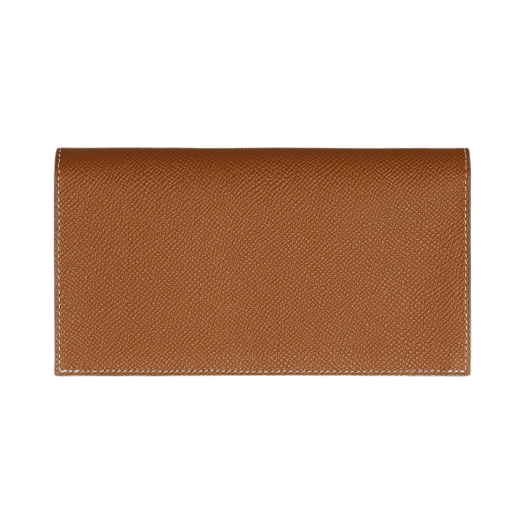 Hermes Citizen Twill Long Wallet Epsom & Gold Ecru Vert Absinthe