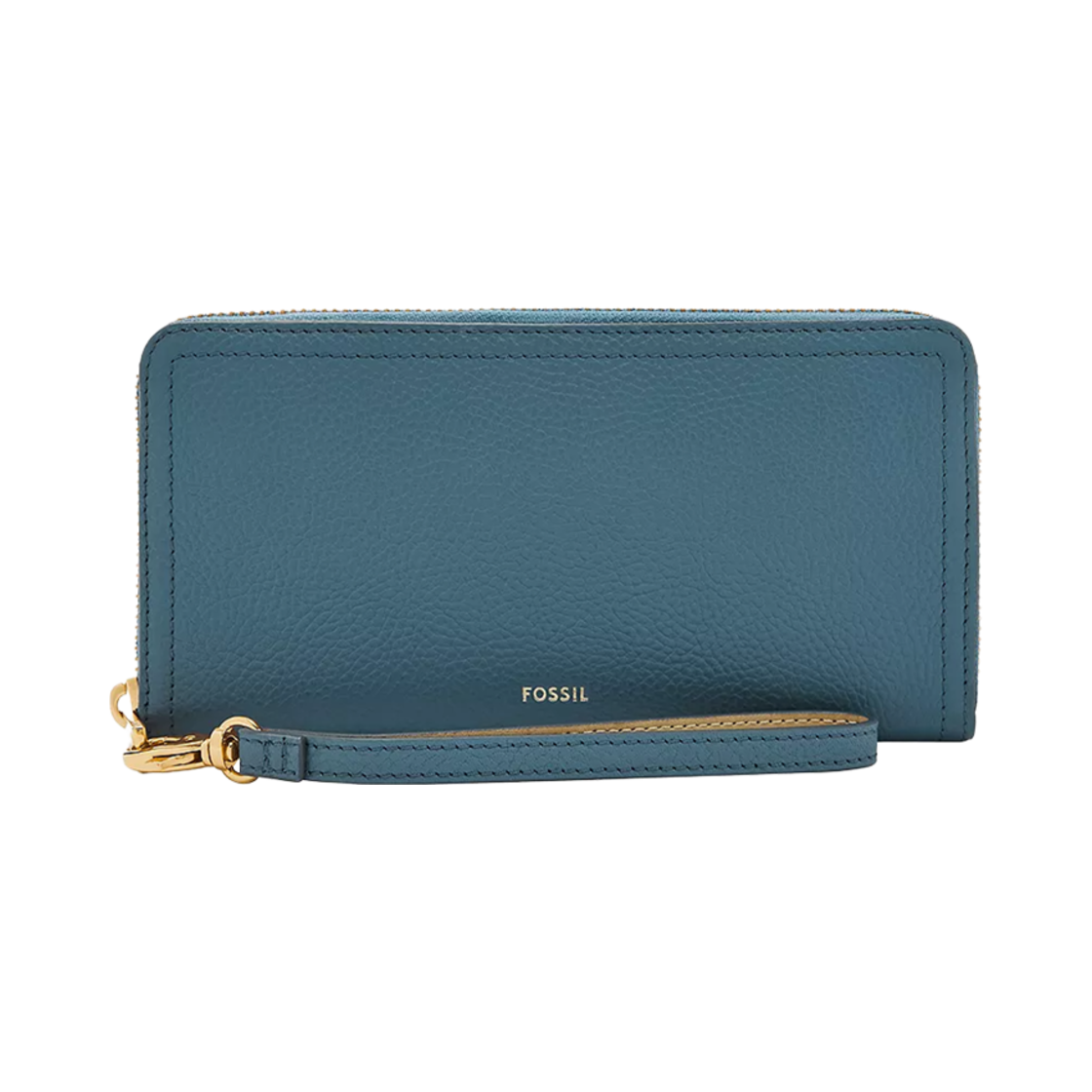 파슬 로건 레더 RFID 집 어라운드 클러치 월렛 드리즐(Fossil Logan Leather RFID Zip Around Clutch Wallet Drizzle) - 1