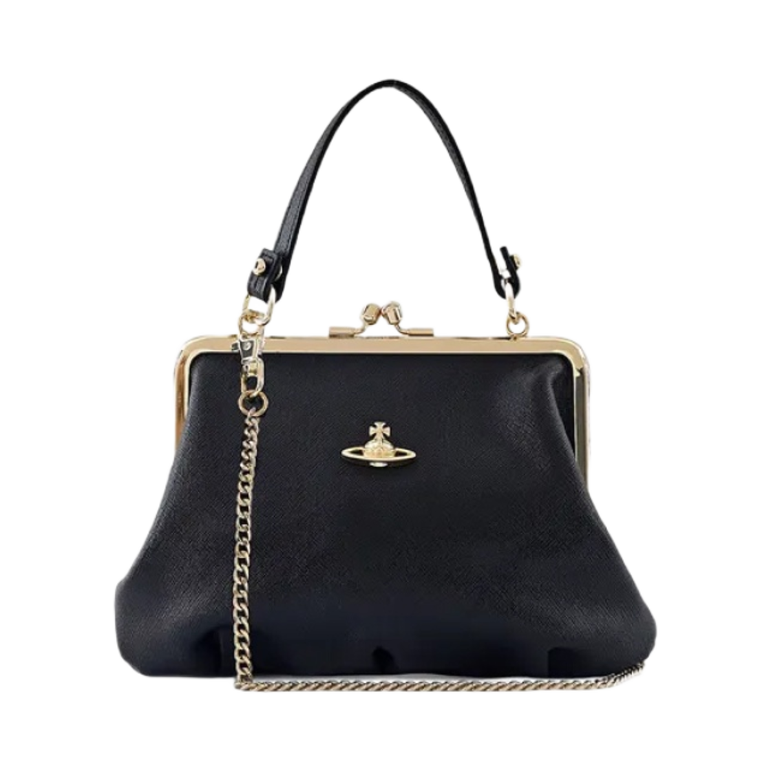 비비안 웨스트우드 그래니 프레임 퍼스 블랙(Vivienne Westwood Granny Frame Purse Black) - 1