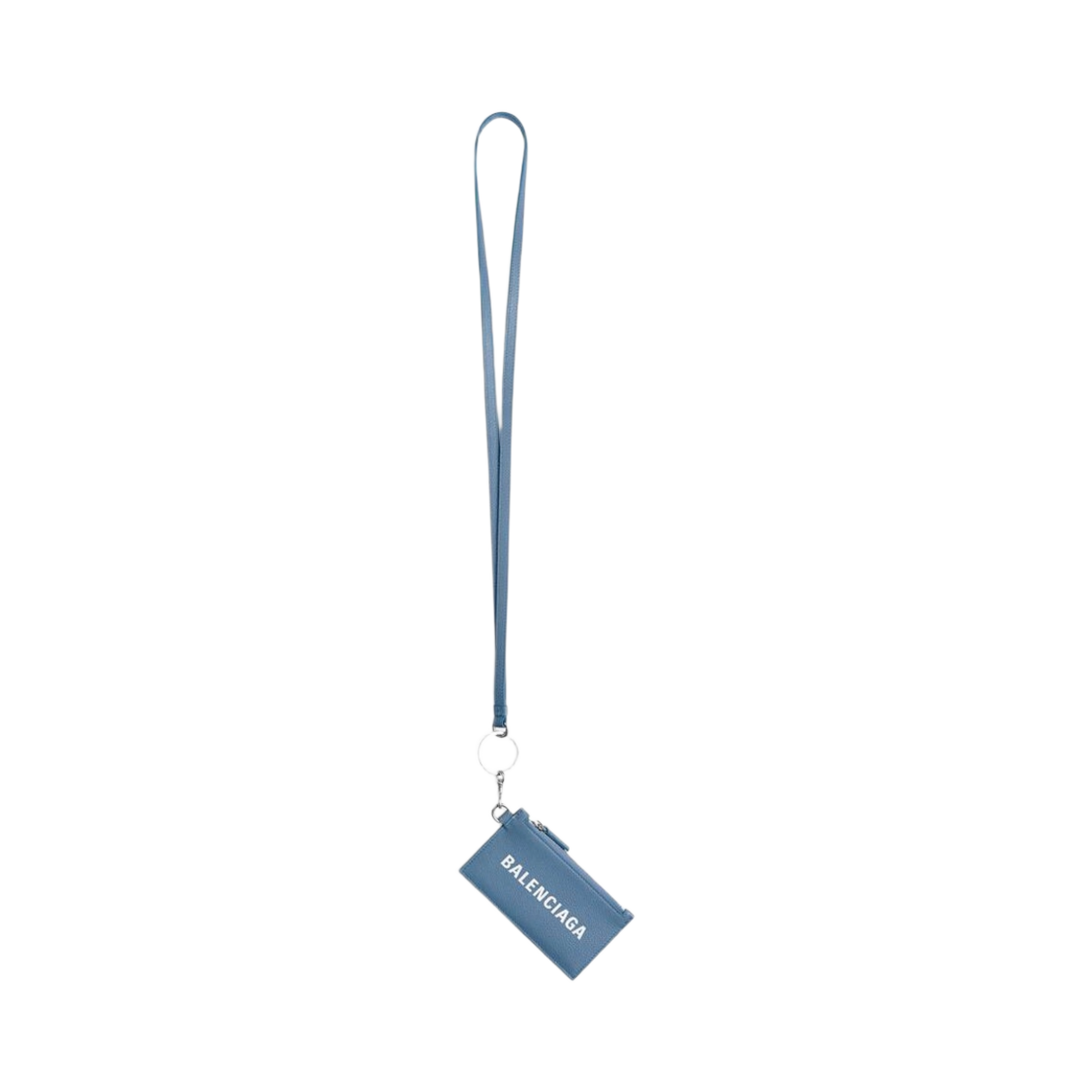발렌시아가 캐쉬 카드 케이스 온 키체인 블루(Balenciaga Cash Card Case On Keychain Blue) - 1