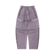 Icyto Strap Cargo Pants Light Purple