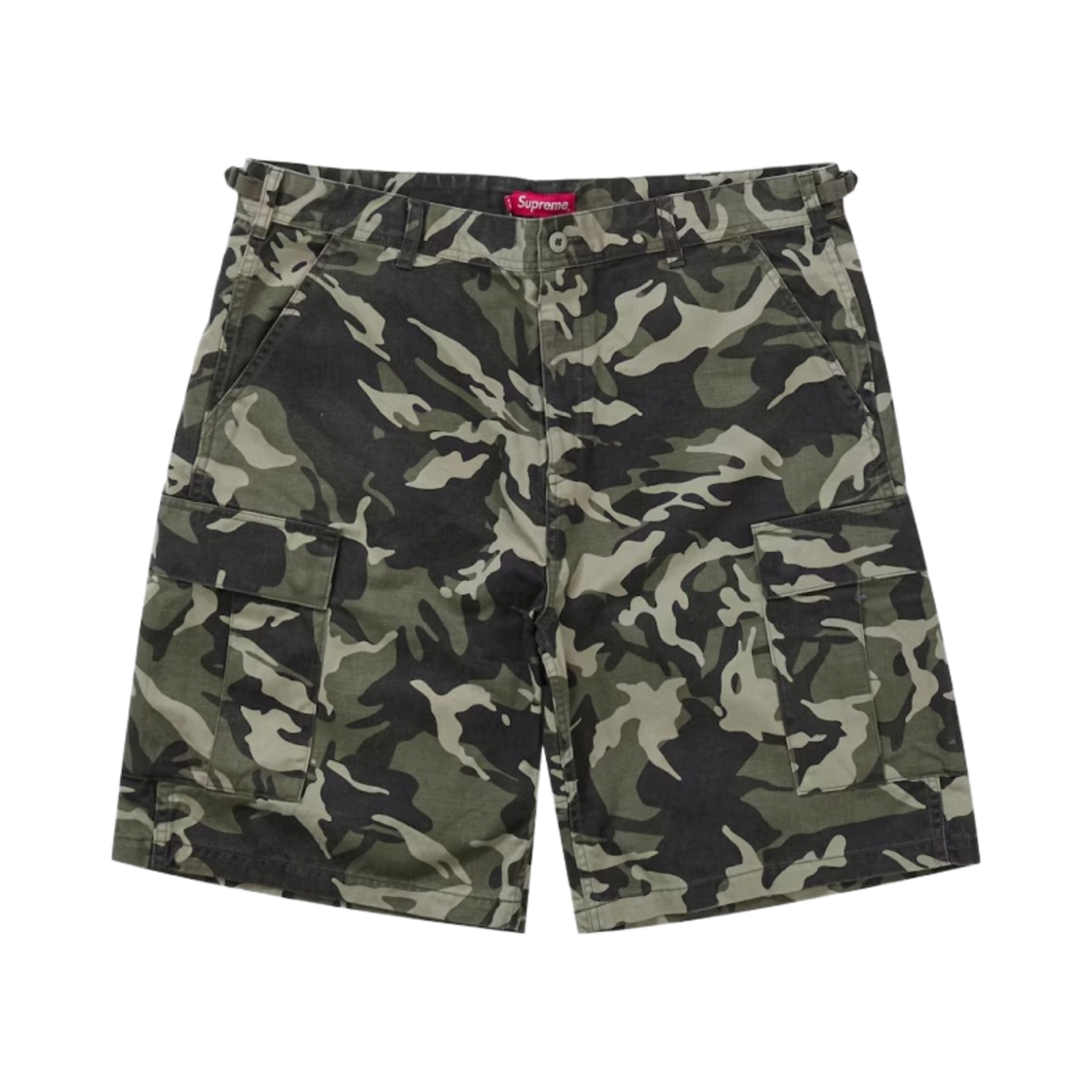 슈프림 카고 쇼츠 올리브 카모 - 23SS