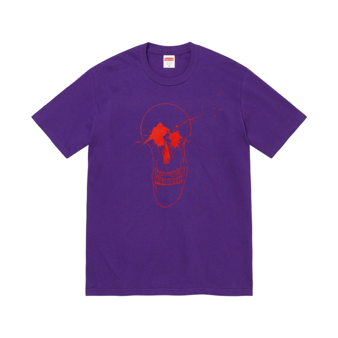 슈프림 랄프 스테드먼 스컬 티셔츠 퍼플 - 22SS(Supreme Ralph Steadman Skull T-Shirt Purple - 22SS)