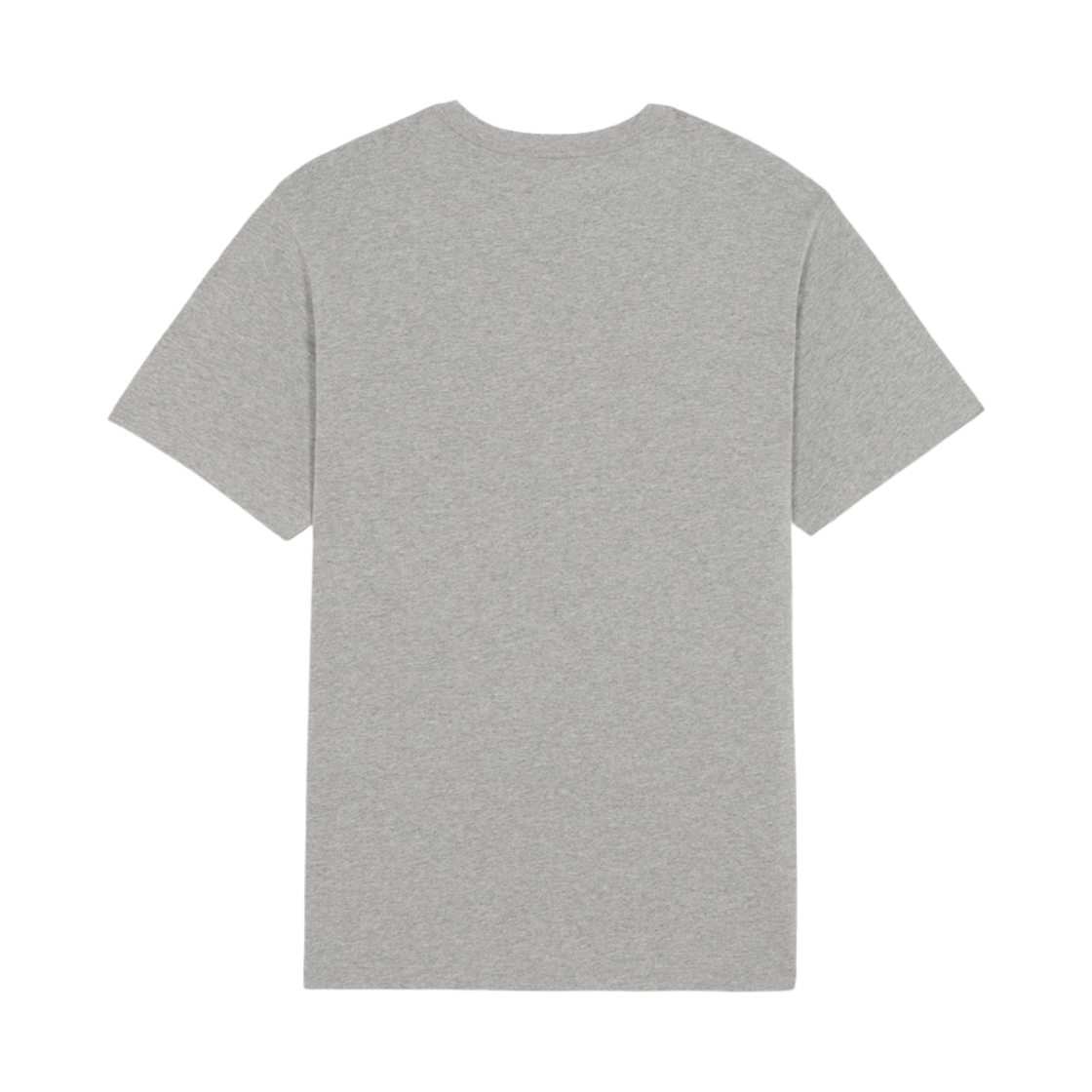 메종 키츠네 프로파일 폭스 스탬프 클래식 티셔츠 그레이 멜란지(Maison Kitsune Profile Fox Stamp Classic T-shirt Grey Melange) - 2