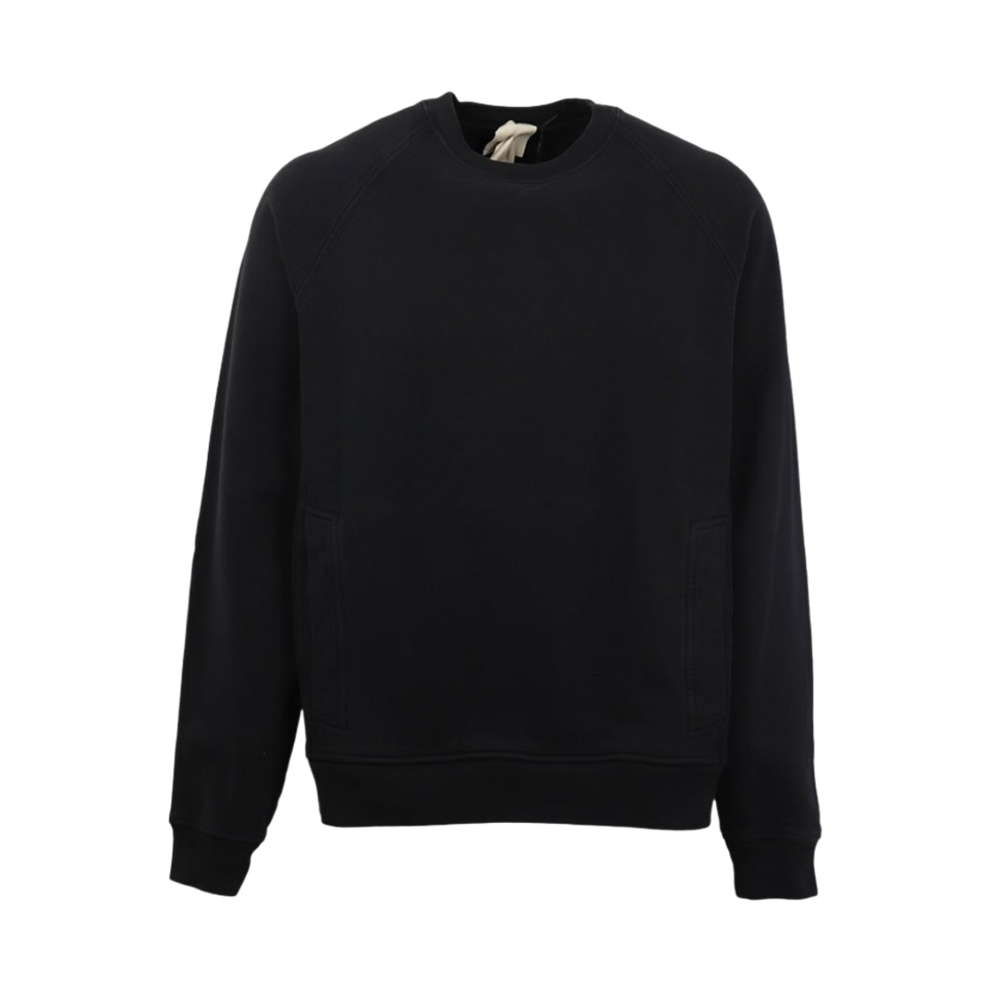 텐씨 펠파 치우사 지로콜로 스웨트셔츠 블랙(Ten C Felpa Chiusa Girocollo Sweatshirt Black)