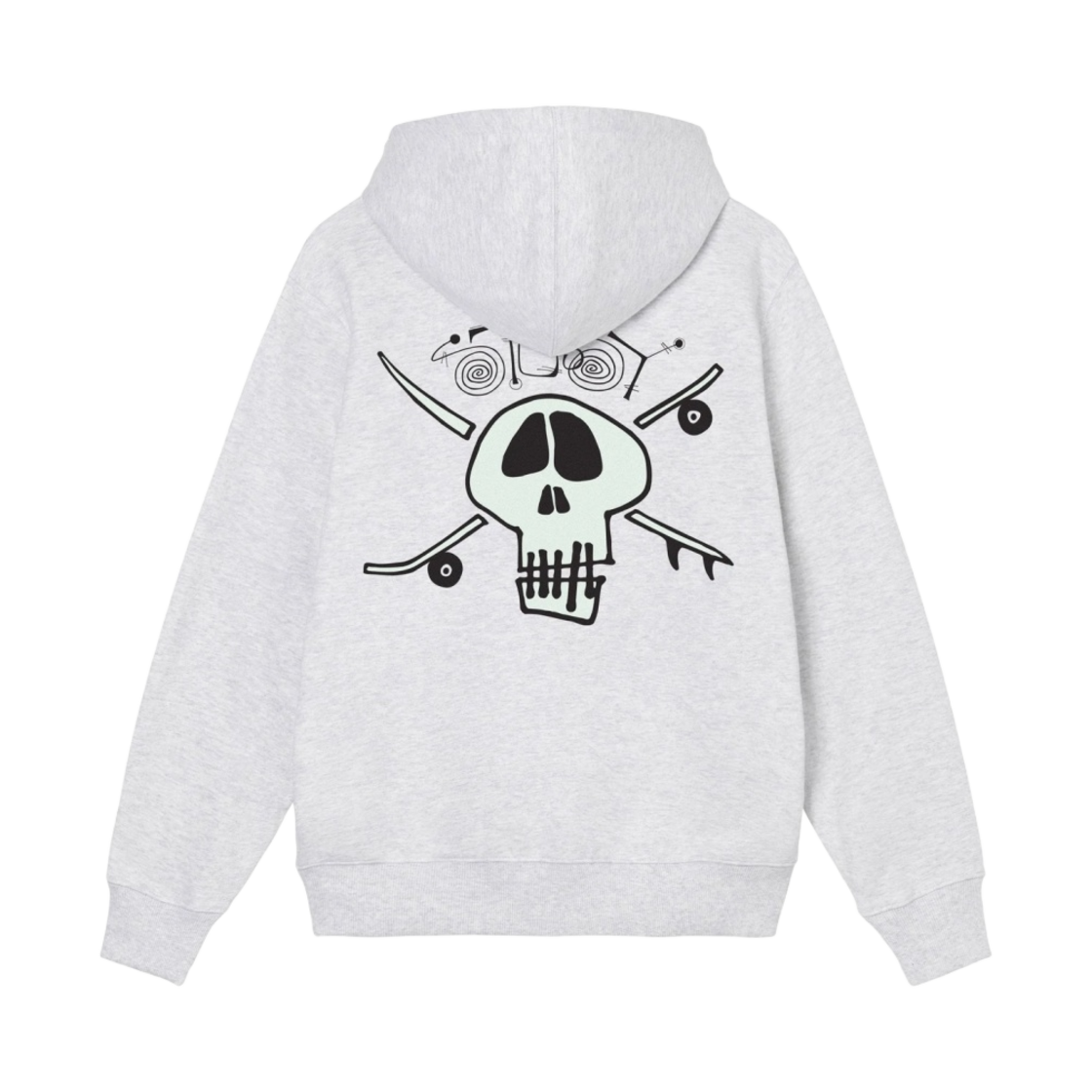 STUSSY SURF SKATE SKULL HOODIEパーカー フーディー Stussy