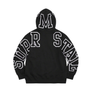 Supreme State Hooded Sweatshirt Black - 22FW