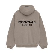 Essentials Fleece Hoodie Heather Grey - 24FW