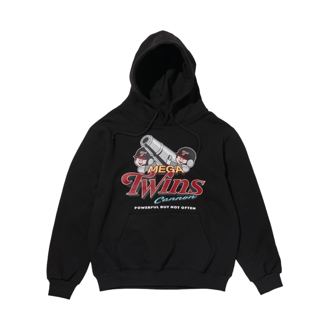 빠더너스 x LG 트윈스 메가트윈스 후디 블랙(BDNS x LG TWINS Megatwins Hoodie Black)