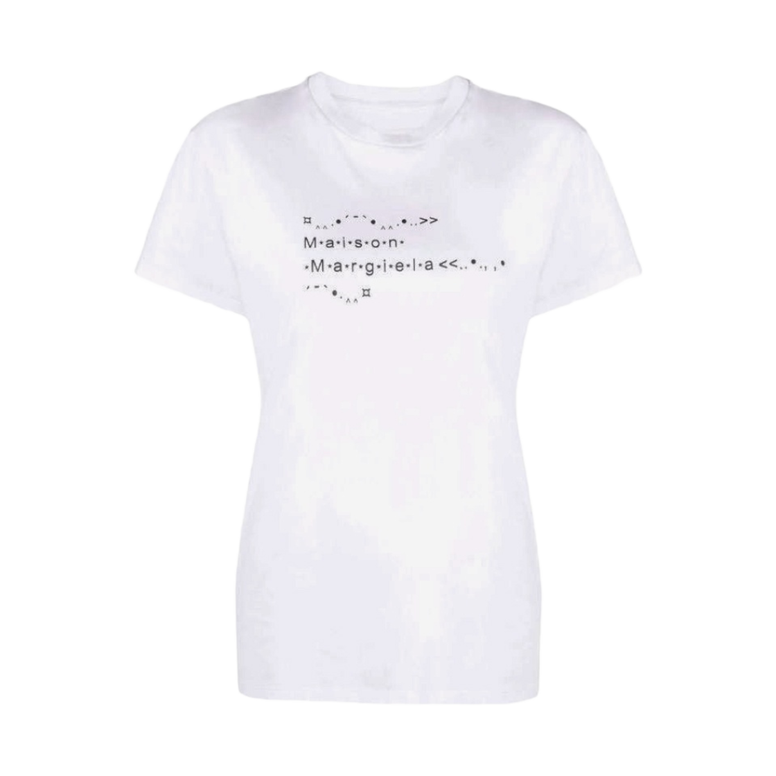 S51GC0515S22816100 (W) Maison Margiela Font Generator T-Shirt White