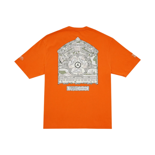 Jordan x Shelflife Flight T-Shirt Safety Orange - Asia