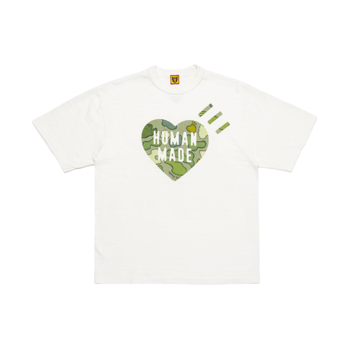 휴먼 메이드 x 카우스 그래픽 티셔츠 #1 화이트