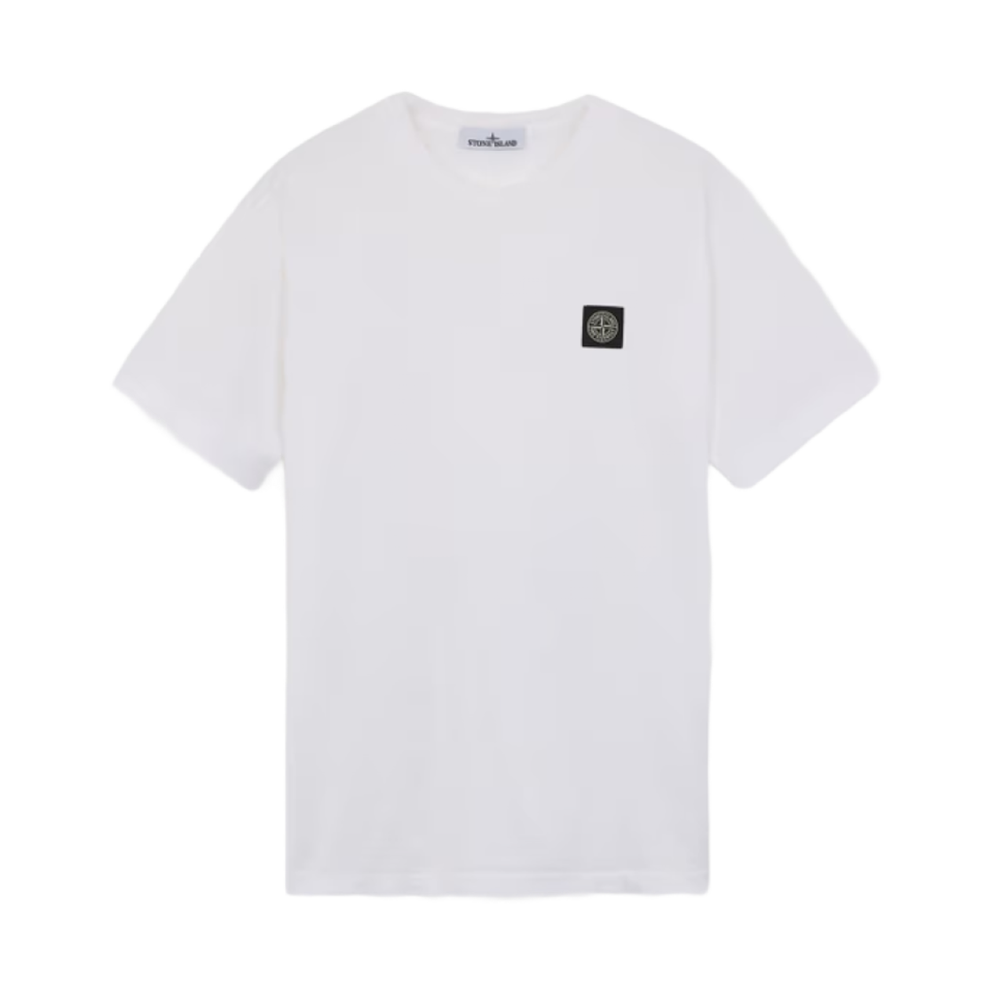 811524113-A0001 Stone Island 24113 60/2 Cotton Jersey Slim Fit Short Sleeve T-Shirt White - 24FW
