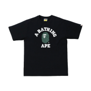 BAPE Line 1st Camo College T-Shirt Black Green