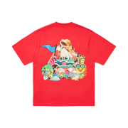 Palace P Sea T-Shirt Tomato Red - 24FW