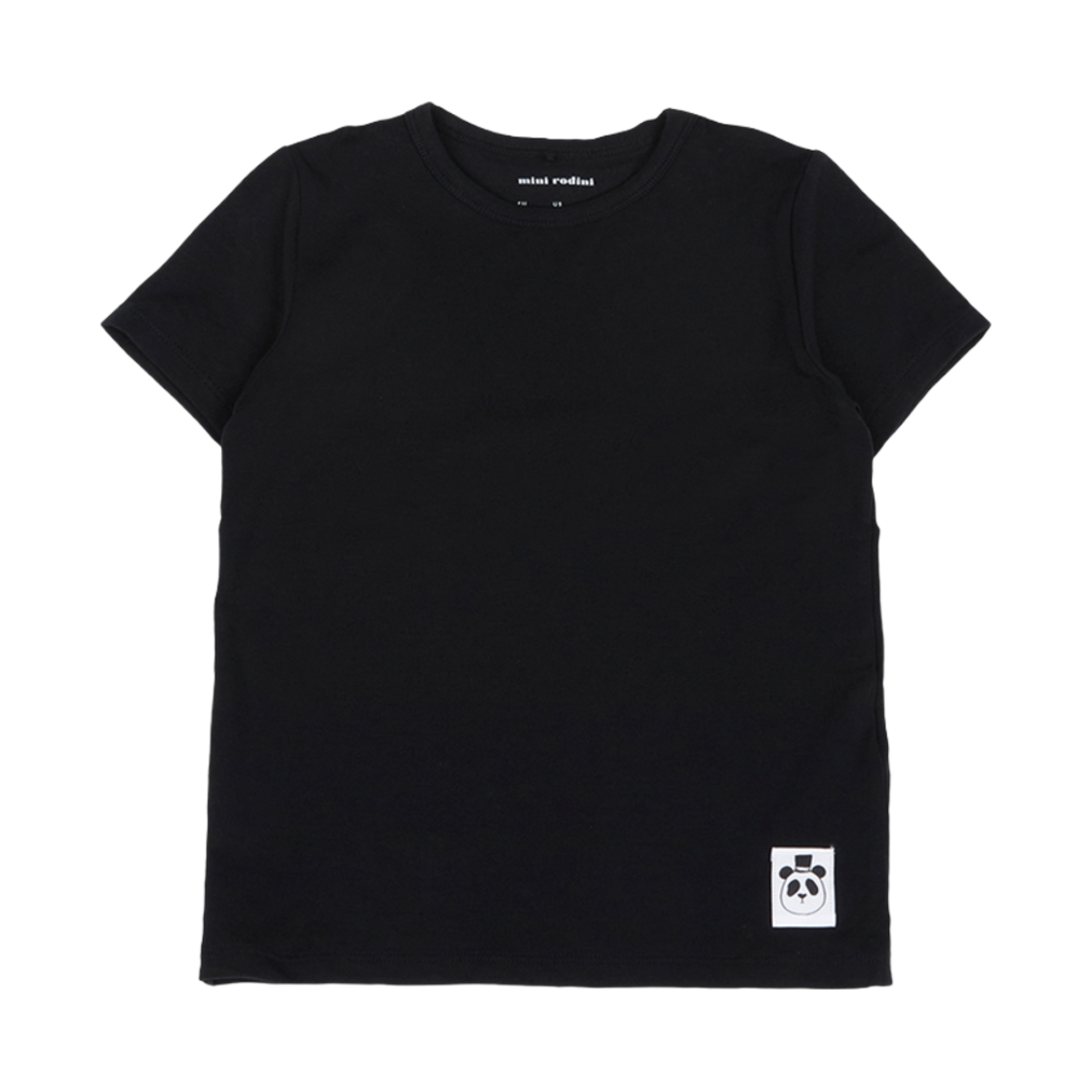 1000000199 (Kids) Mini Rodini Short Sleeve T-Shirt Black
