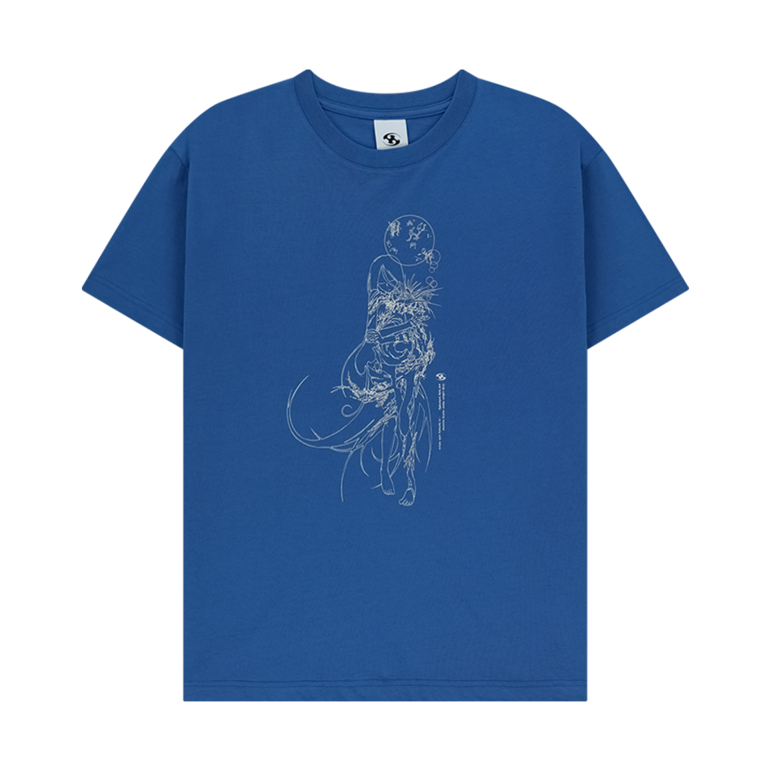 산산기어 사이클레리언 티셔츠 블루