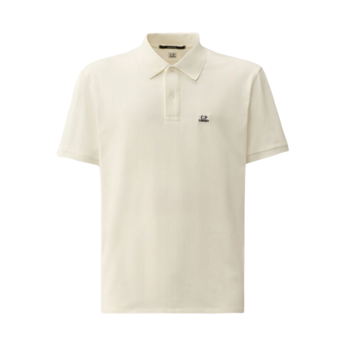 16CMPL094A005263W103 C.P. Company Stretch Piquet Regular Polo Shirt Gauze White - 24SS