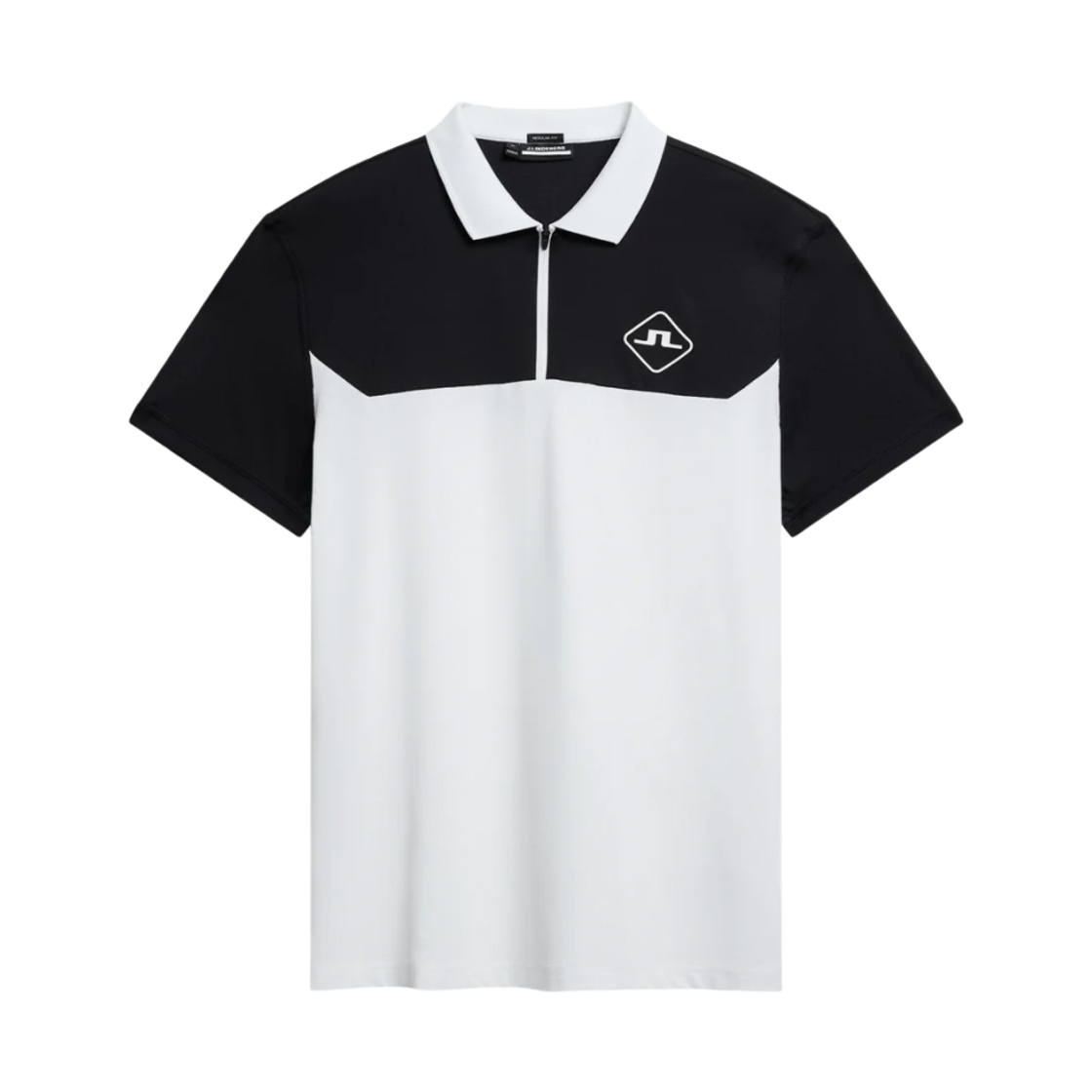 GMJT08112-0000 J.Lindeberg Albin Polo White
