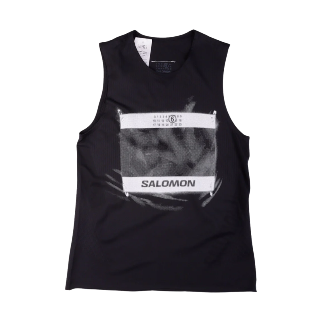 LC2649300/SH0NL0005M20101900 Salomon x MM6 Maison Margiela Crewneck Top Deep Black